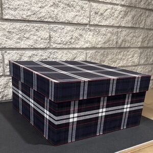 Plaid Storage/Gift Box